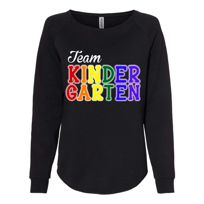 Team Kindergarten Womens California Wash Sweatshirt