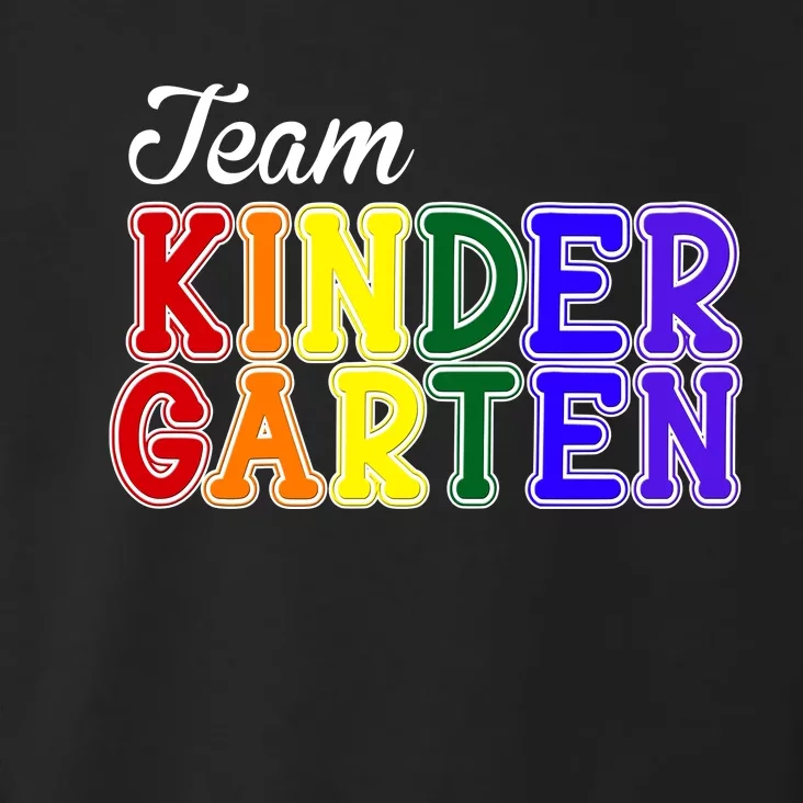 Team Kindergarten Toddler Hoodie