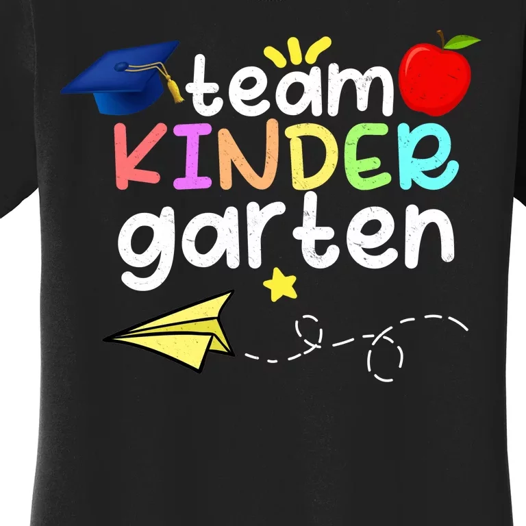 Team Kindergarten Cute Back To Scool Women's T-Shirt