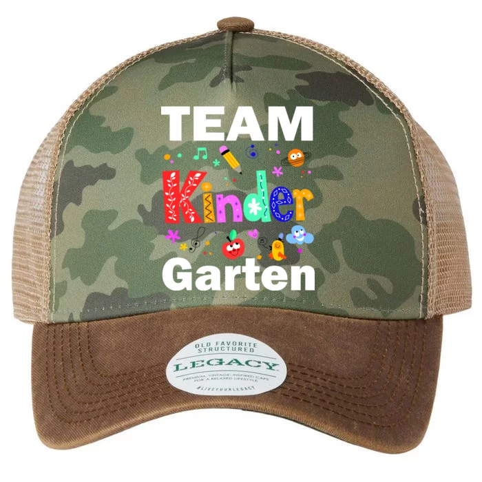 Team Kindergarten Teacher Legacy Tie Dye Trucker Hat