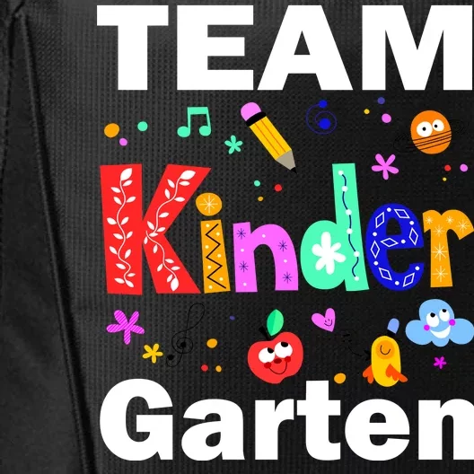 Team Kindergarten Teacher City Backpack