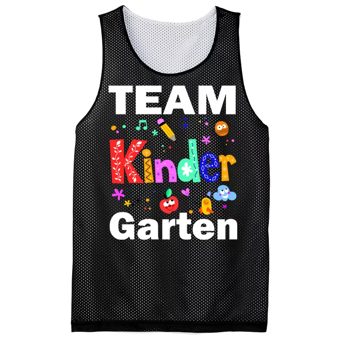 Team Kindergarten Teacher Mesh Reversible Basketball Jersey Tank