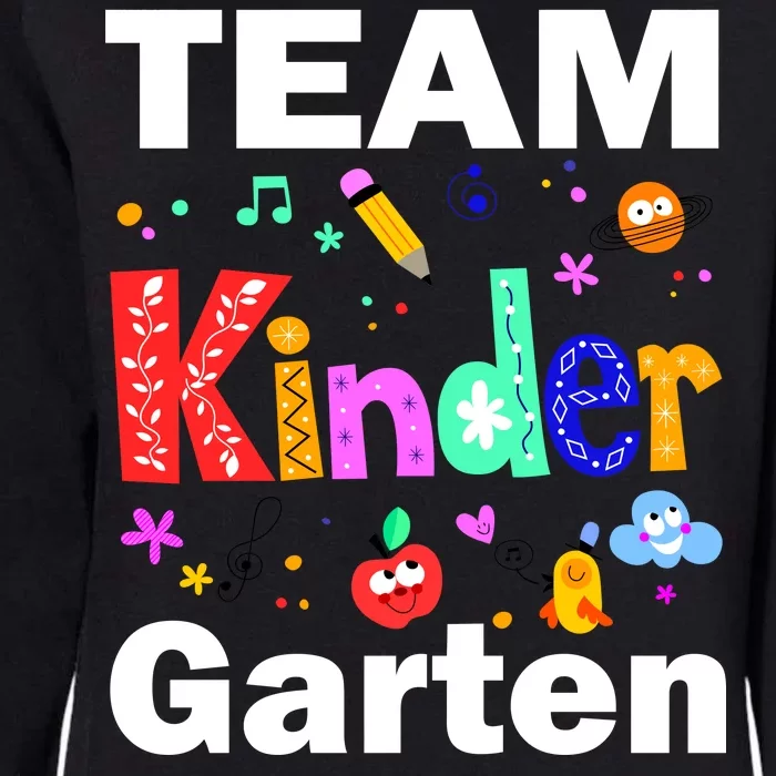 Team Kindergarten Teacher Womens California Wash Sweatshirt