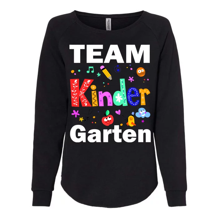 Team Kindergarten Teacher Womens California Wash Sweatshirt