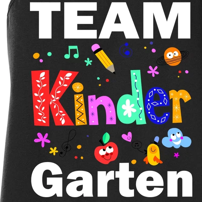 Team Kindergarten Teacher Women's Racerback Tank