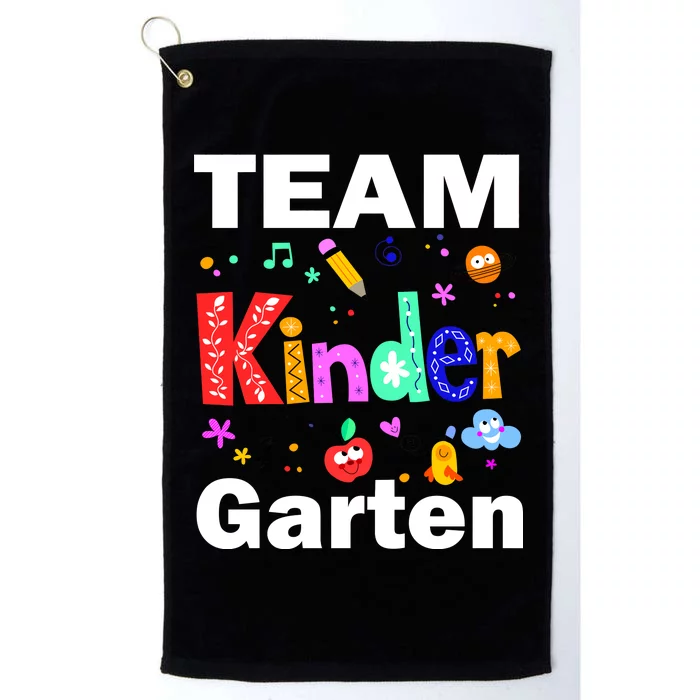 Team Kindergarten Teacher Platinum Collection Golf Towel