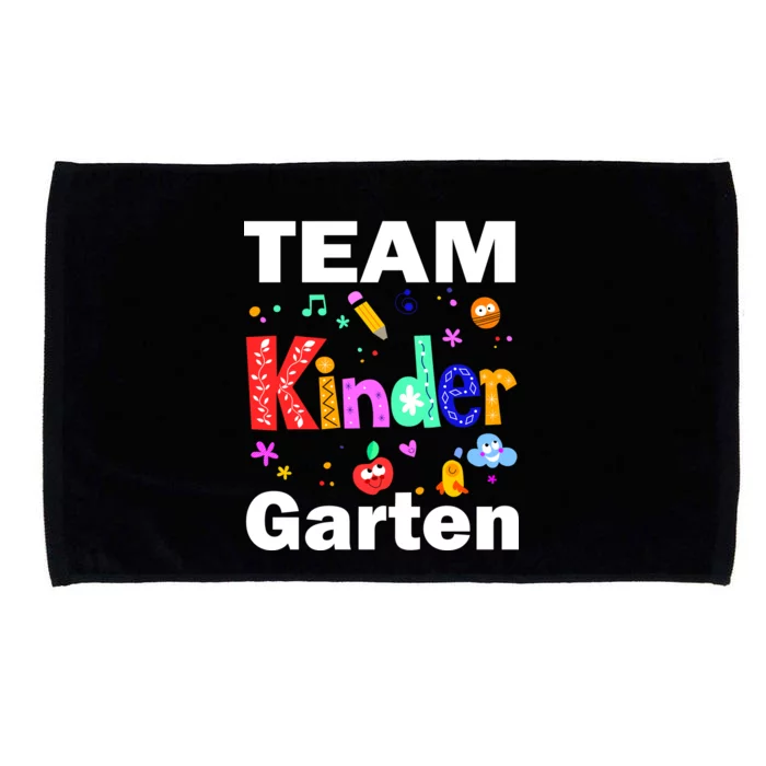 Team Kindergarten Teacher Microfiber Hand Towel