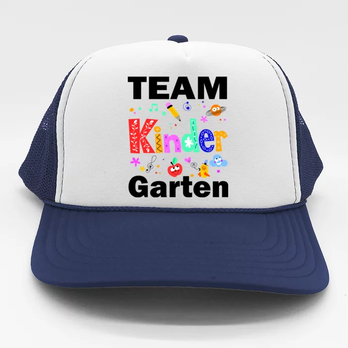 Team Kindergarten Teacher Trucker Hat