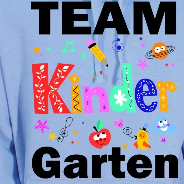 Team Kindergarten Teacher Unisex Surf Hoodie