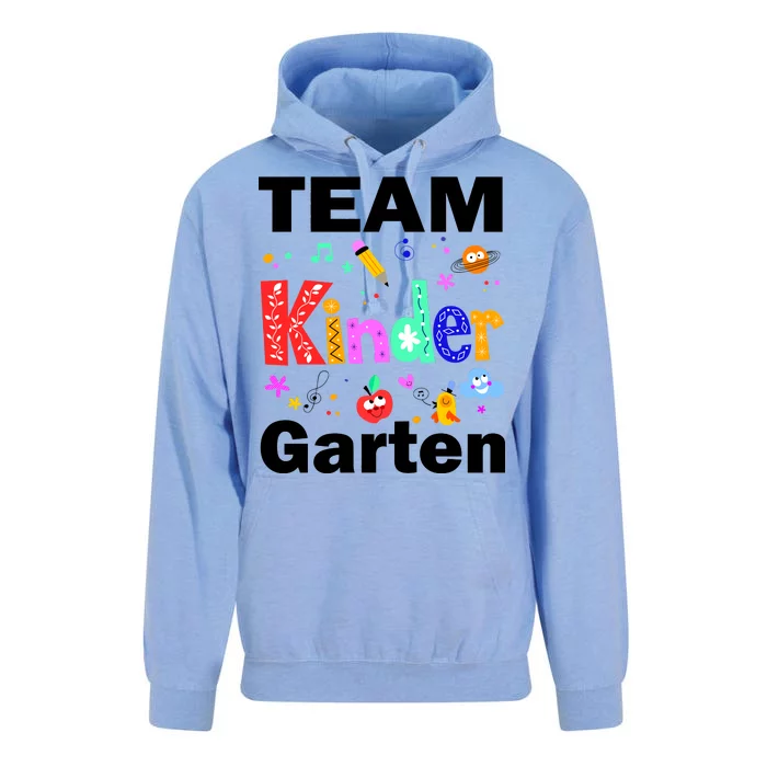 Team Kindergarten Teacher Unisex Surf Hoodie