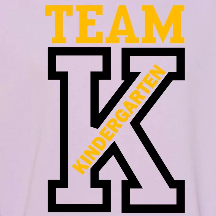 Team Kindergarten Teacher Logo Garment-Dyed Sweatshirt