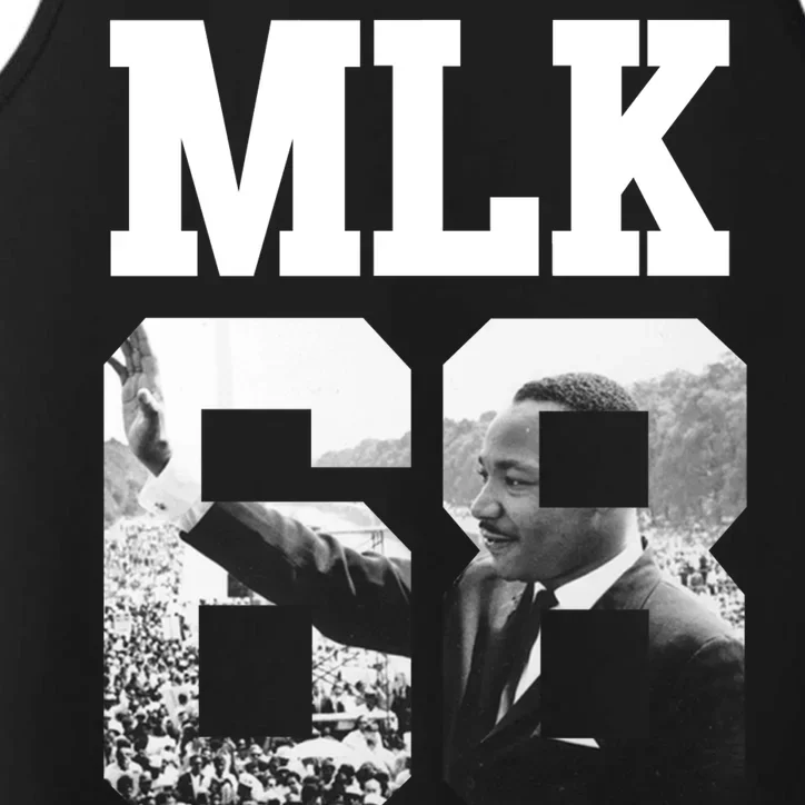 Team MLK 68 Martin Luther King Performance Tank