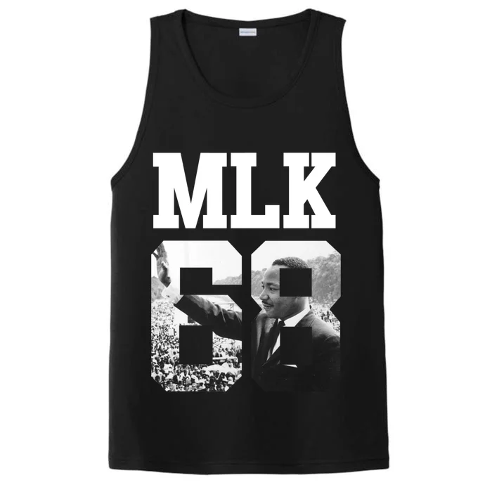 Team MLK 68 Martin Luther King Performance Tank