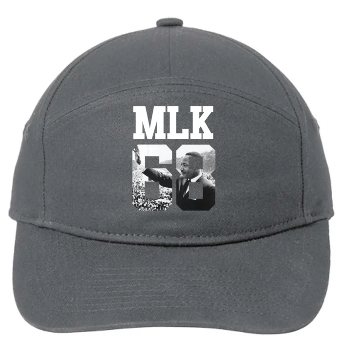 Team MLK 68 Martin Luther King 7-Panel Snapback Hat