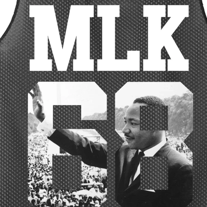 Team MLK 68 Martin Luther King Mesh Reversible Basketball Jersey Tank