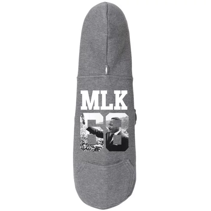 Team MLK 68 Martin Luther King Doggie 3-End Fleece Hoodie