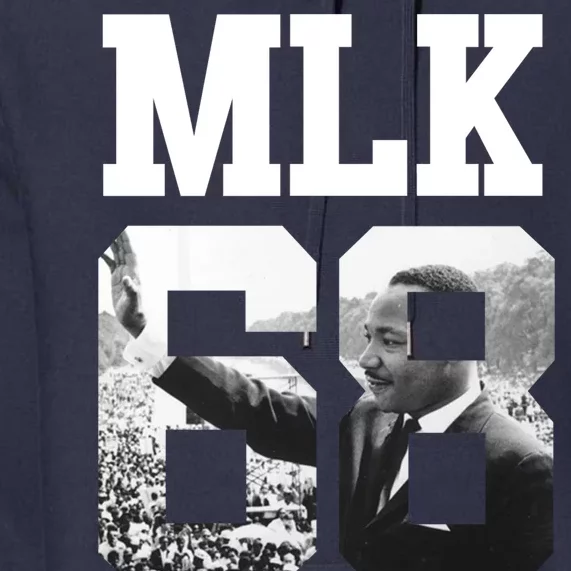 Team MLK 68 Martin Luther King Premium Hoodie