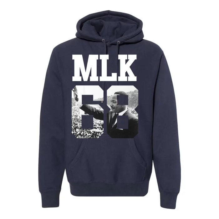 Team MLK 68 Martin Luther King Premium Hoodie