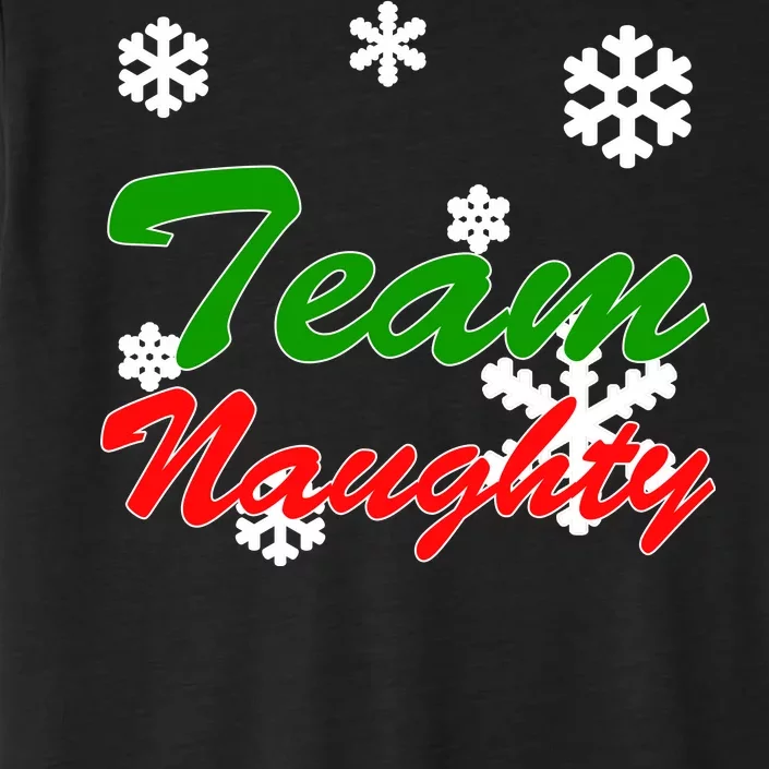 Team Naughty Matching Christmas ChromaSoft Performance T-Shirt