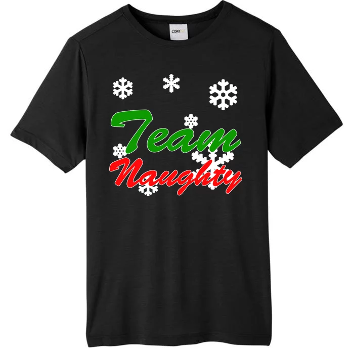 Team Naughty Matching Christmas ChromaSoft Performance T-Shirt