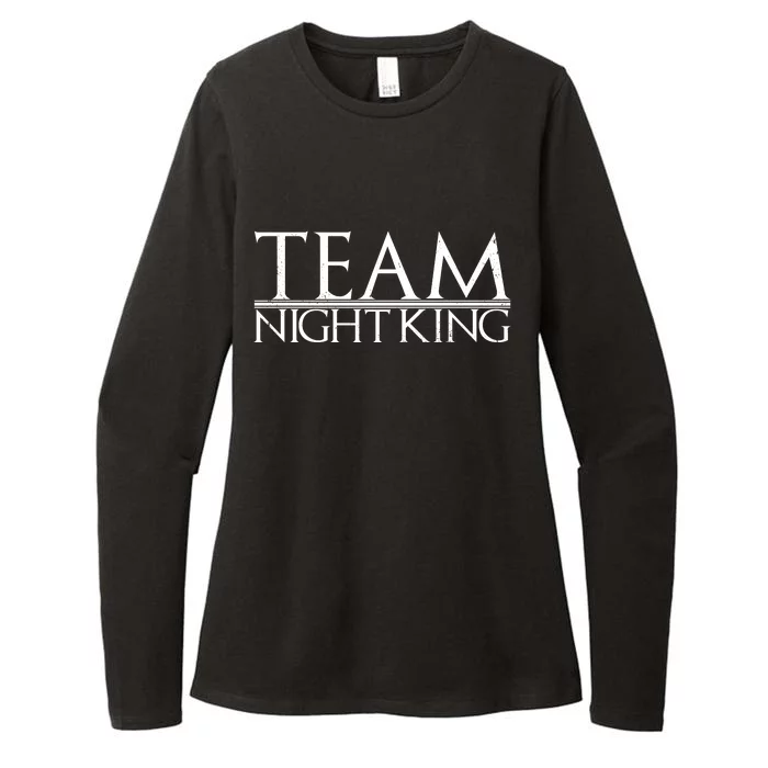 Team Night King Womens CVC Long Sleeve Shirt