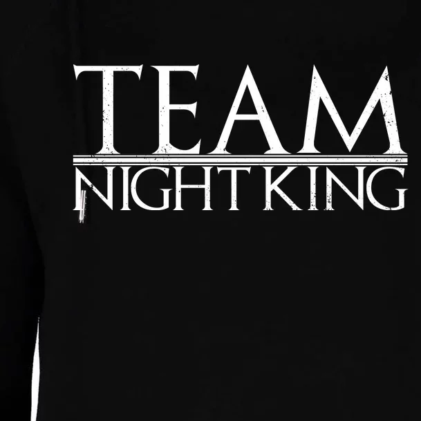 Team Night King Womens Funnel Neck Pullover Hood