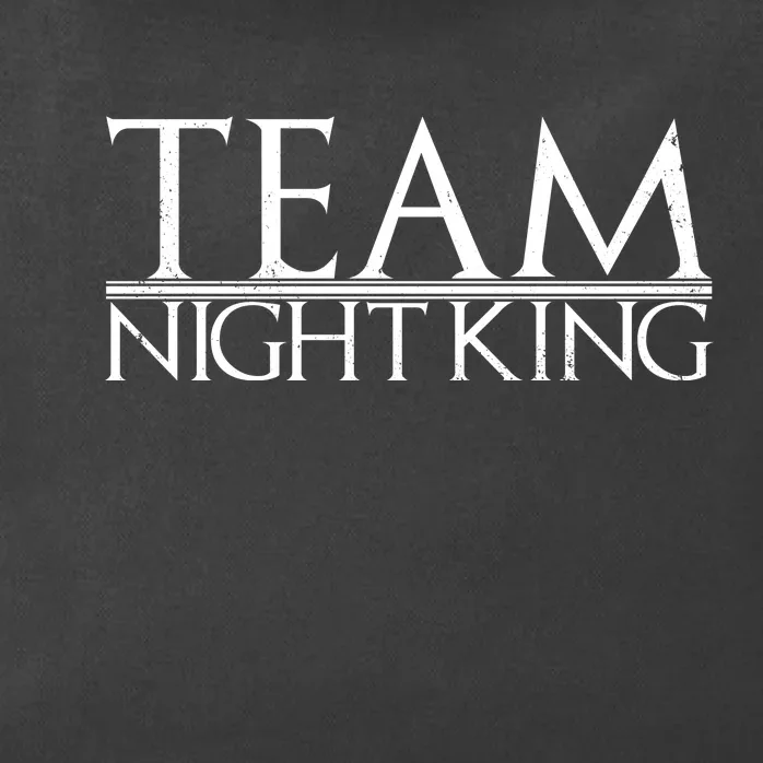 Team Night King Zip Tote Bag