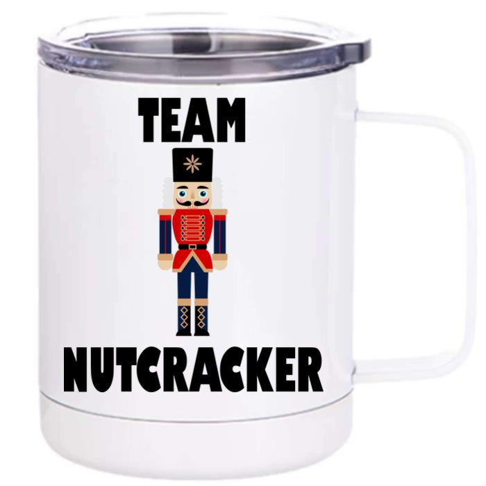 Team Nutcracker Front & Back 12oz Stainless Steel Tumbler Cup