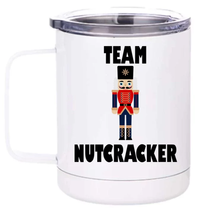 Team Nutcracker Front & Back 12oz Stainless Steel Tumbler Cup