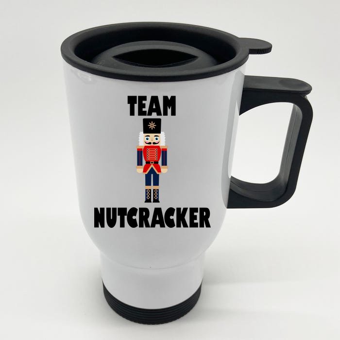 Team Nutcracker Front & Back Stainless Steel Travel Mug