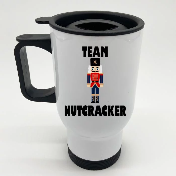 Team Nutcracker Front & Back Stainless Steel Travel Mug