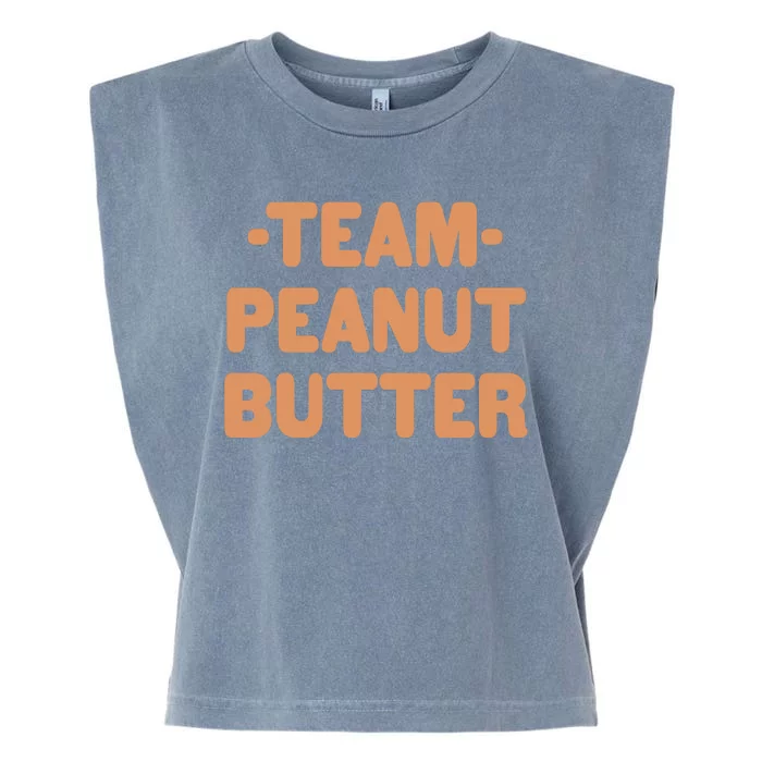 Team Peanut Butter Garment-Dyed Women's Muscle Tee