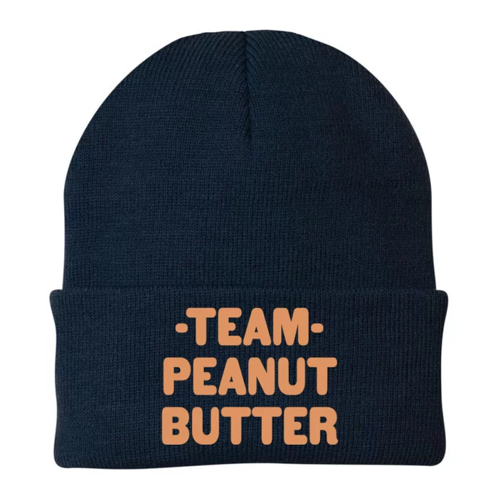 Team Peanut Butter Knit Cap Winter Beanie