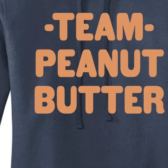 Team Peanut Butter Women's Pullover Hoodie