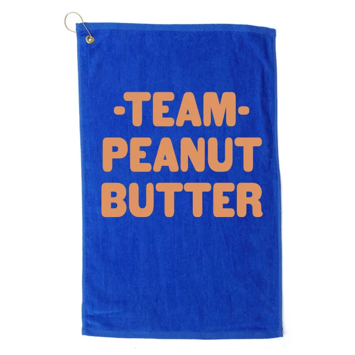 Team Peanut Butter Platinum Collection Golf Towel