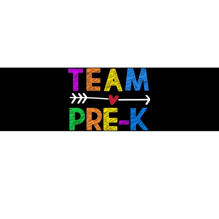 Team Pre-K Bumper Sticker