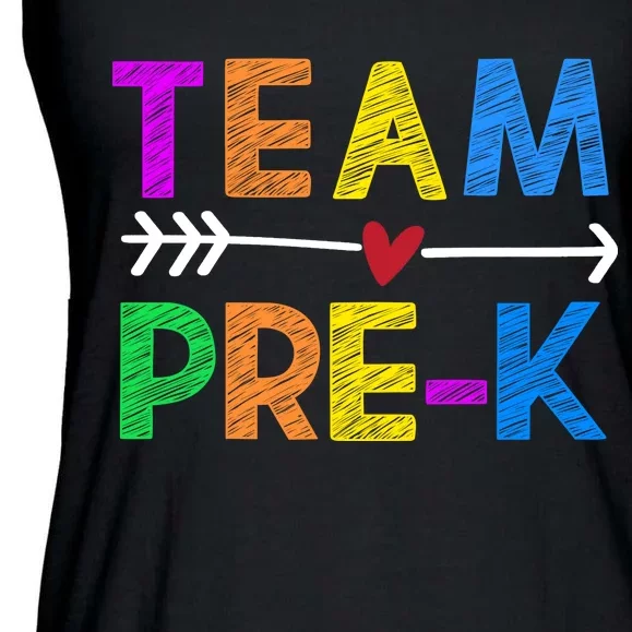 Team Pre-K Ladies Essential Flowy Tank