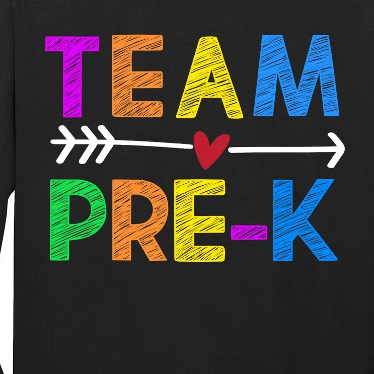 Team Pre-K Tall Long Sleeve T-Shirt