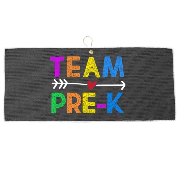 Team Pre-K Large Microfiber Waffle Golf Towel