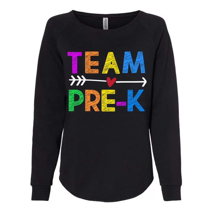 Team Pre-K Womens California Wash Sweatshirt