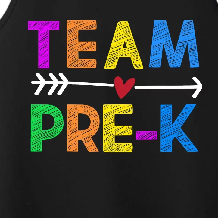 Team Pre-K Performance Tank