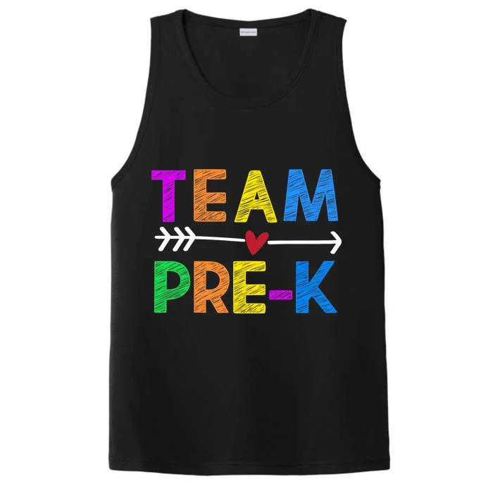 Team Pre-K Performance Tank