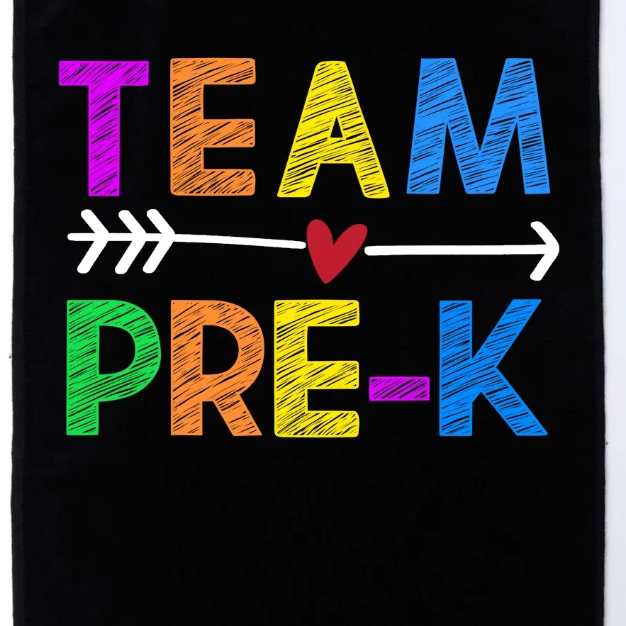 Team Pre-K Platinum Collection Golf Towel