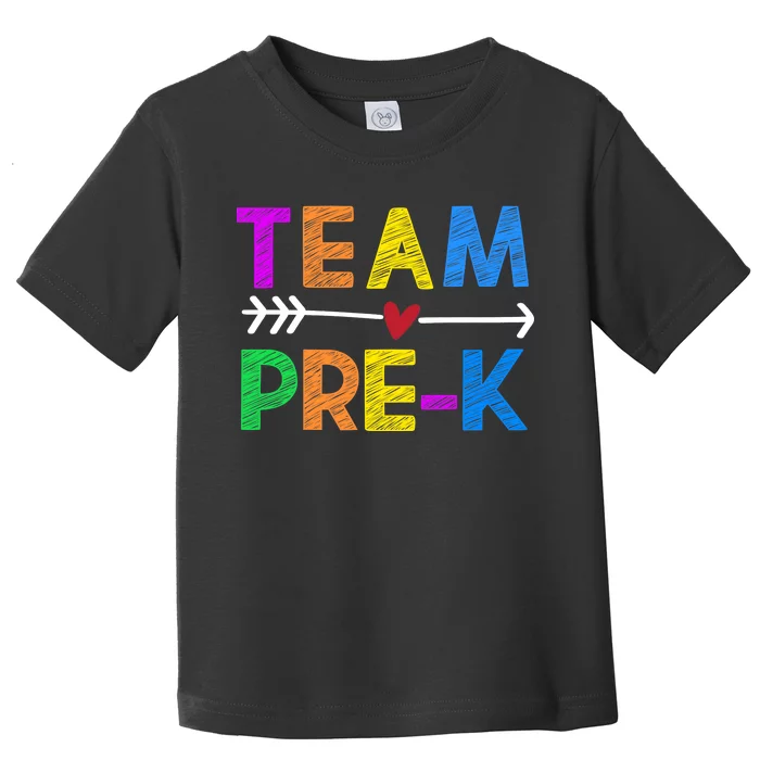 Team Pre-K Toddler T-Shirt