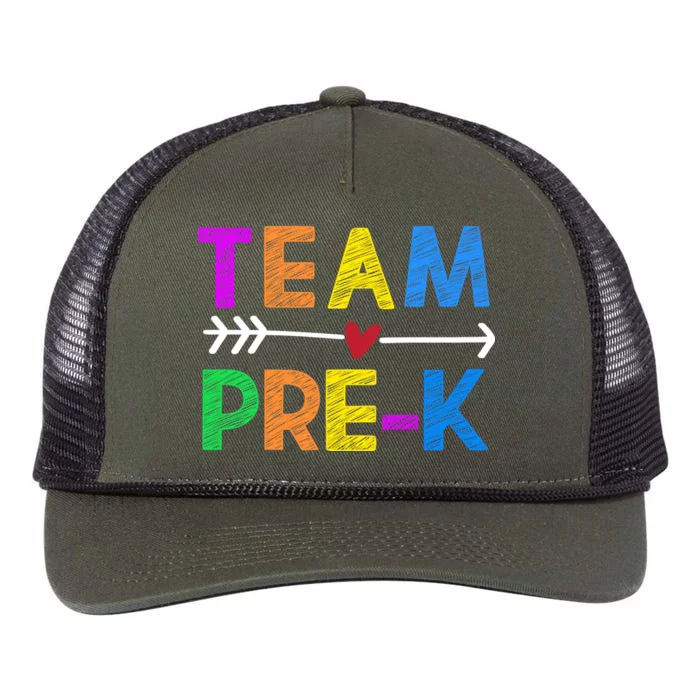 Team Pre-K Retro Rope Trucker Hat Cap