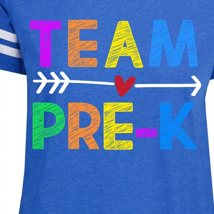 Team Pre-K Enza Ladies Jersey Football T-Shirt