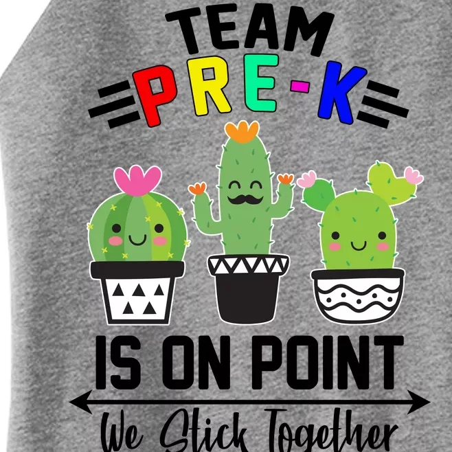 Team Pre-K Is On Point Women’s Perfect Tri Rocker Tank