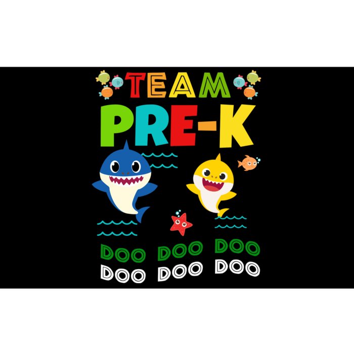 Team Pre-K Shark Doo Doo Doo Bumper Sticker