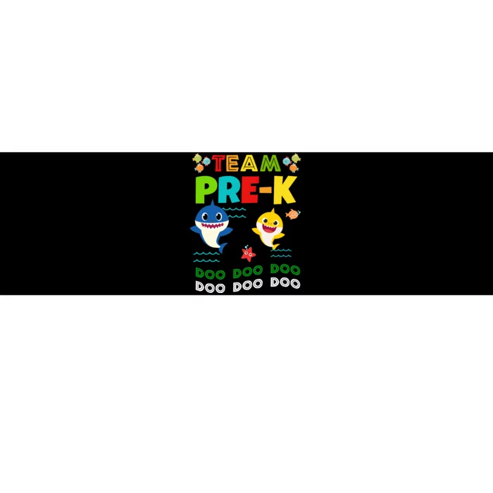 Team Pre-K Shark Doo Doo Doo Bumper Sticker