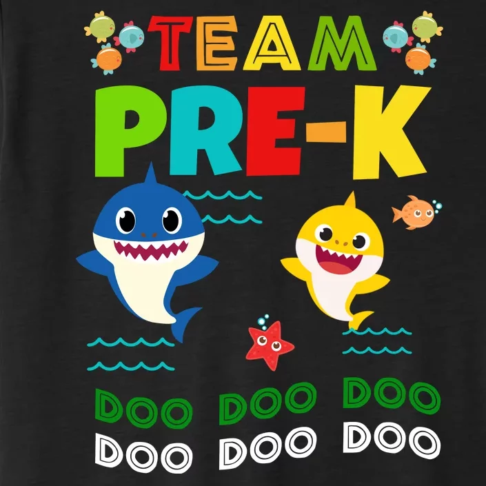 Team Pre-K Shark Doo Doo Doo ChromaSoft Performance T-Shirt